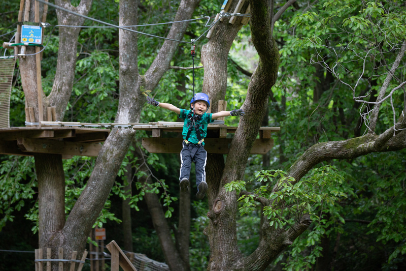 森へ冒険に出かけよう！<br/>「フォレストアドベンチャー・おおむら長崎」の魅力