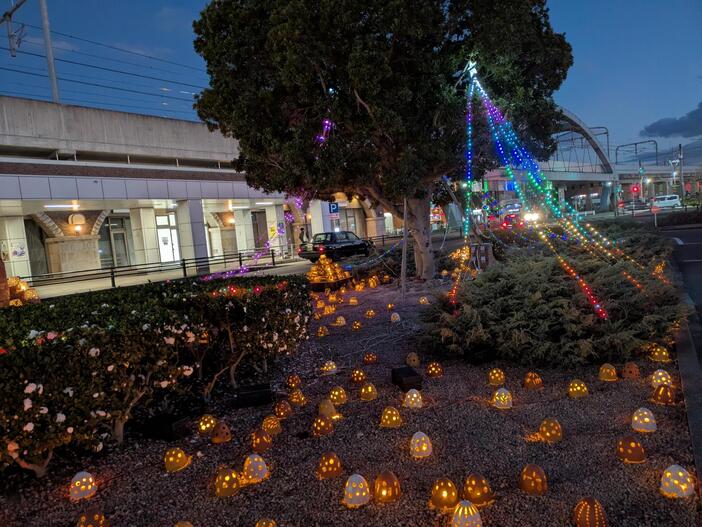 常滑駅前イルミネーション
