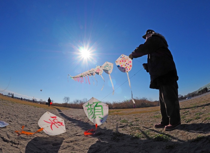 第57回とりで利根川たこあげ大会（2026）