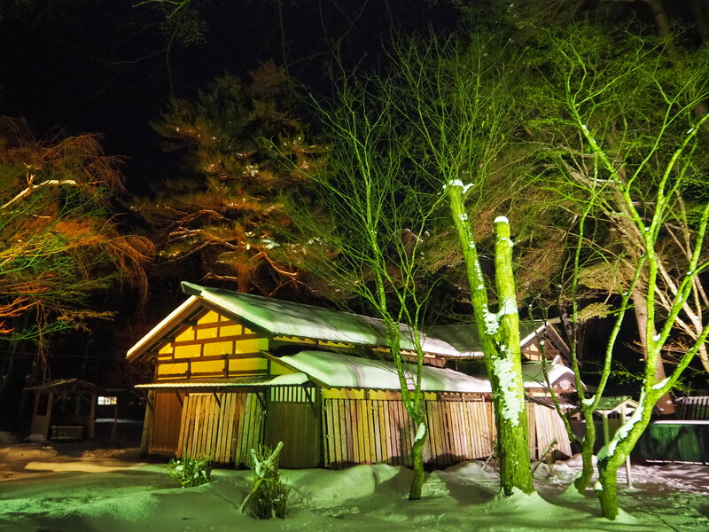 冬の武家屋敷「岩橋家」を期間限定でライトアップ！