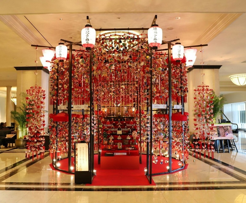 1万個の雛飾りが圧巻！名古屋駅直結ホテルで「雛のつるし飾り」　日本三大つるし飾りも登場展示
