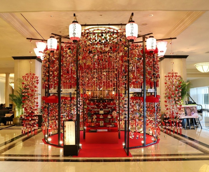 名古屋マリオットアソシアホテル　雛のつるし飾り（2026年）