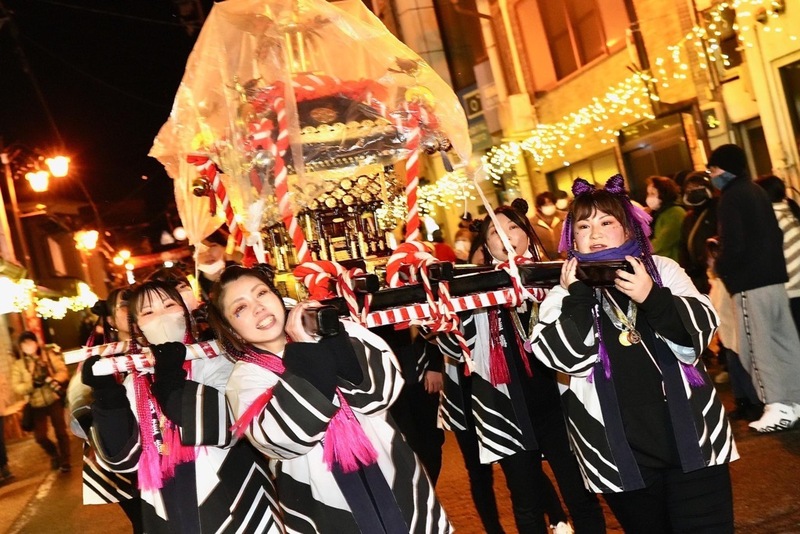 約400年続く伝統と現代が融合！14の社中が練り歩く「飛騨神岡初金毘羅宵祭」開催　ビンゴやプロレスも