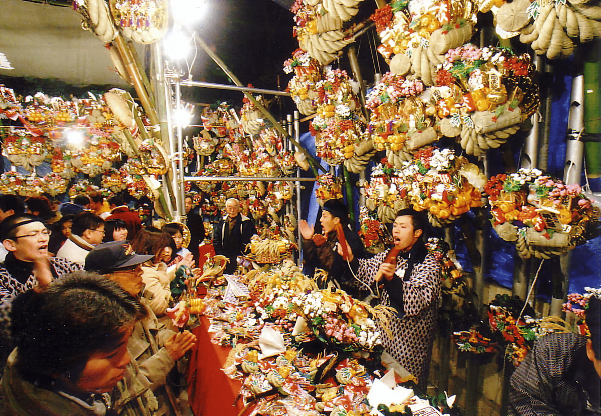 所澤総鎮守 所澤神明社 熊手市