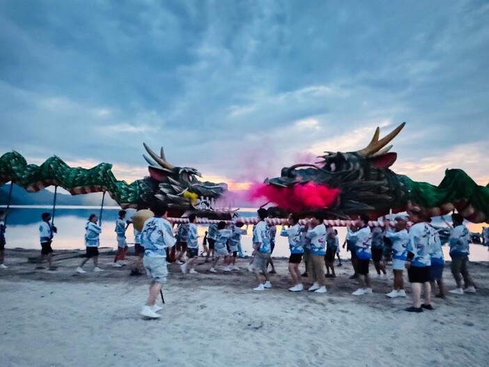 「たざわ湖・龍神まつり」担ぎ手大募集中!