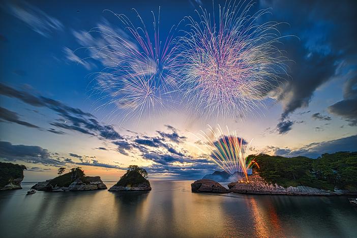 堂ヶ島夕映えの花火（2026年）