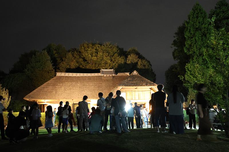 那珂市の月見の会2026｜琴や篠笛の演奏、野点・団子無料配布も