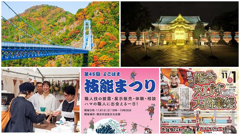 【関東】2026年10月31日・11月1日の週末イベント13選！菊まつりや益子の陶器市・夜の上野東照宮も
