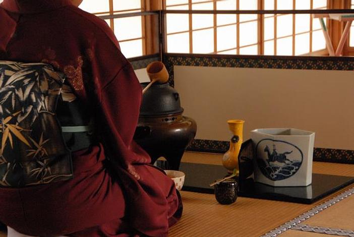 名勝　養浩館庭園　秋のお茶席