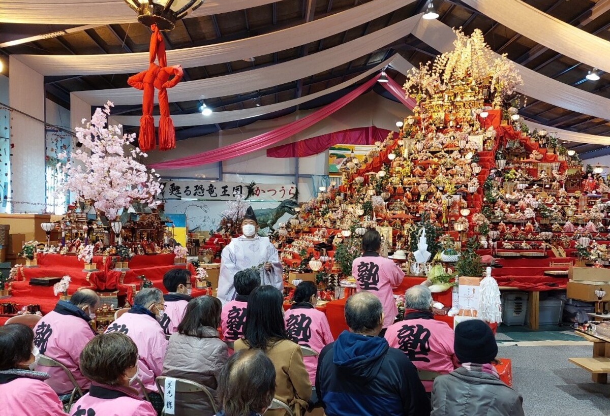第36回 阿波勝浦元祖ビッグひな祭り（2024年） | 高さ約8mの百段の