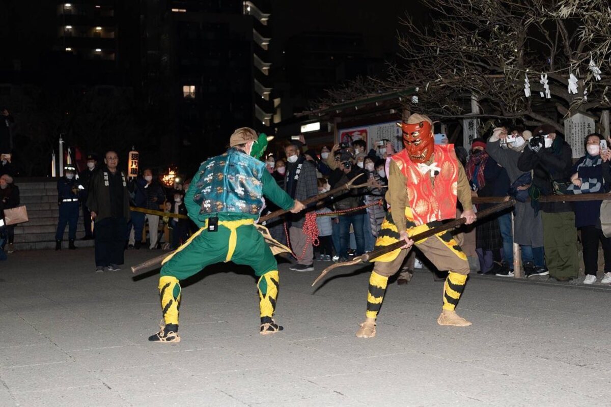 亀戸天神社 節分追儺祭（2024） | 盛大な豆まきで邪気を払い福を呼ぶ