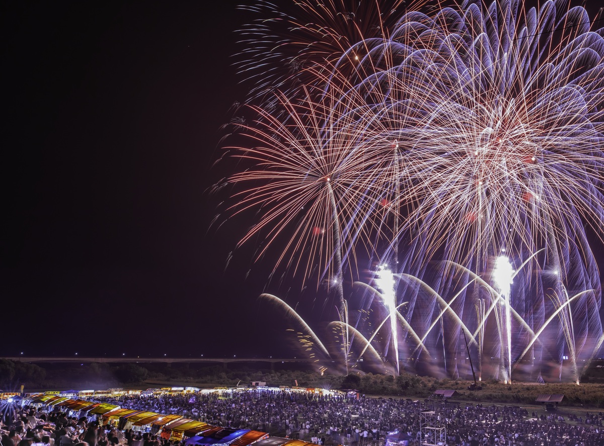 第20回しまんと市民祭 納涼花火大会（2024年） | 四万十川の夜空を彩る