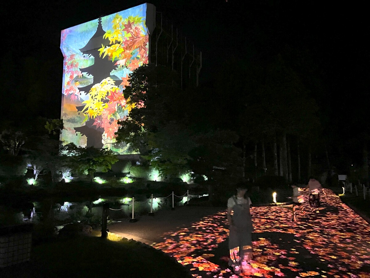 昇華-shouka-大内文化 | 国宝瑠璃光寺五重塔に四季を投影 圧巻