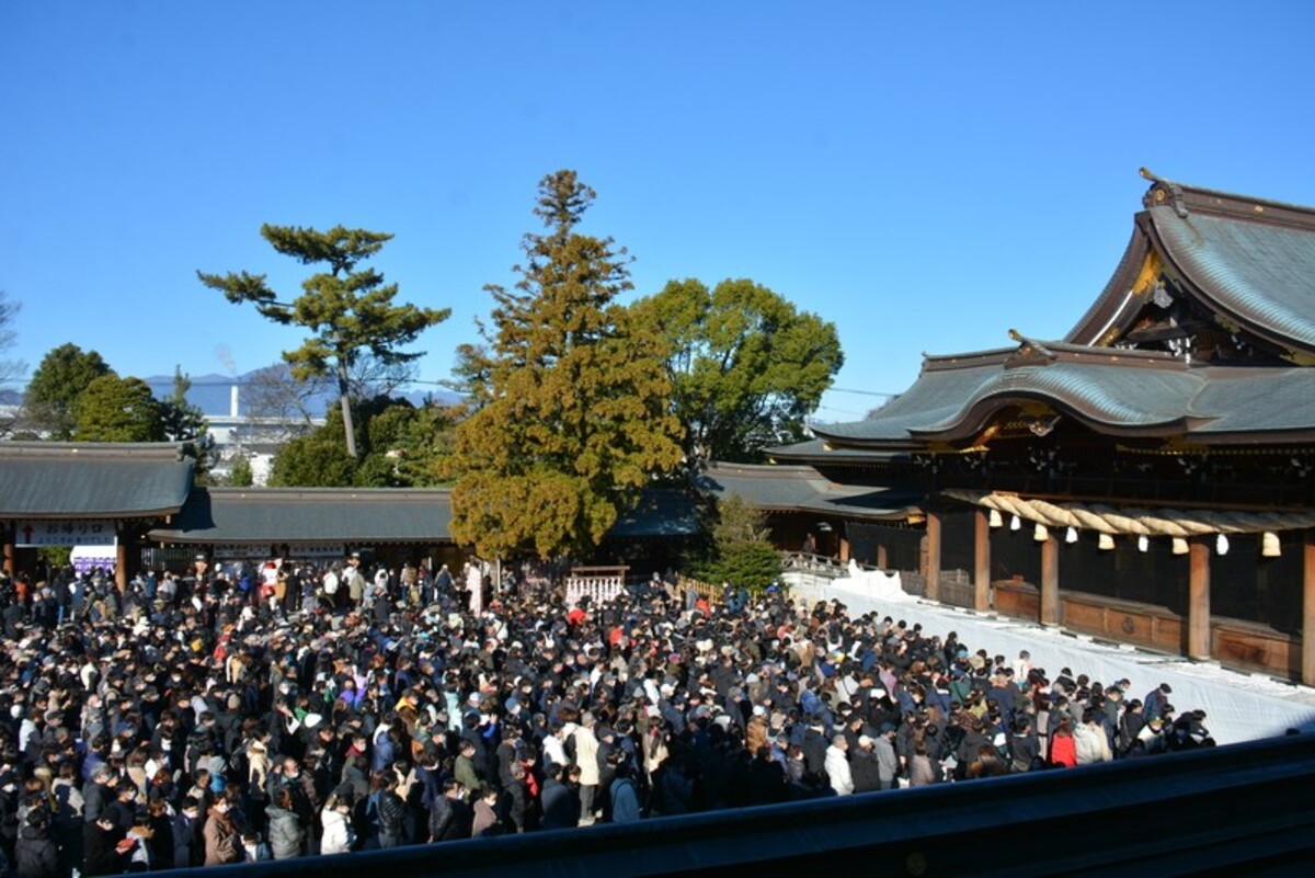 寒川神社 初詣(2026年)