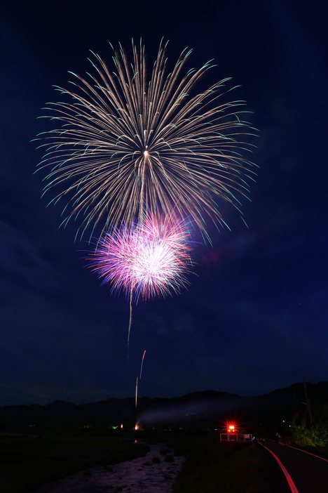 第96回塙流灯花火大会（2025年）