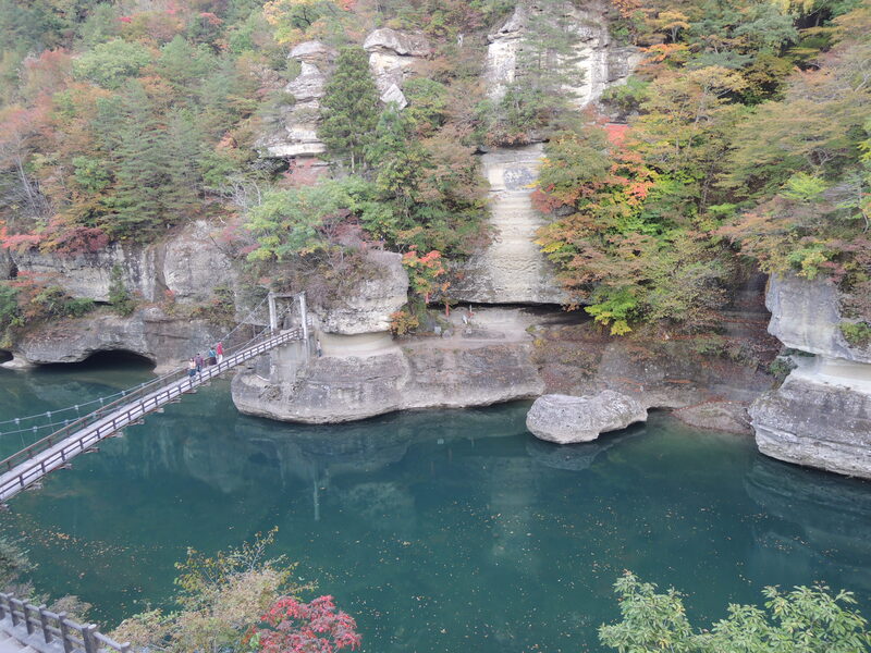 100万年の歳月が作り出した自然の奇岩群<br/>国指定天然記念物の景勝地