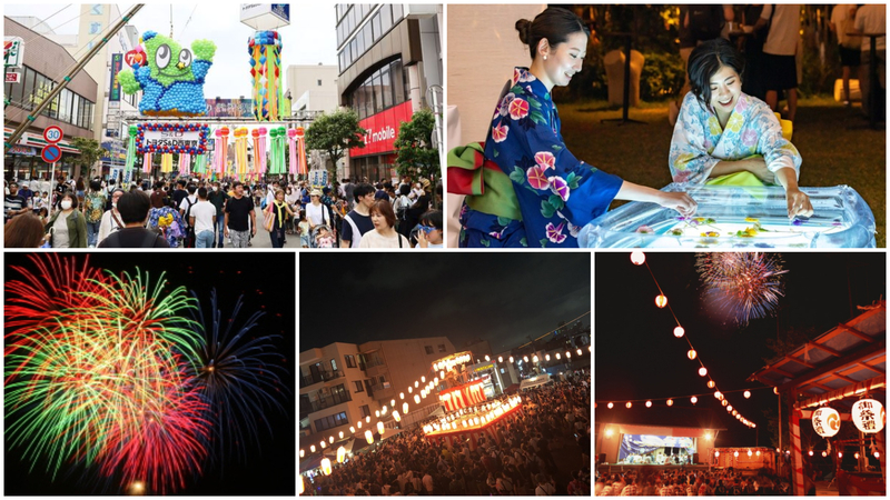 【東京】8月9日・10日・11日の三連休におすすめの夏祭り＆花火大会