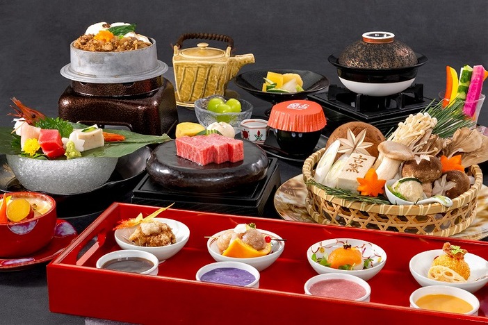山形の老舗温泉旅館で秋限定プラン<br/>シャインマスカット狩り＆美食満喫