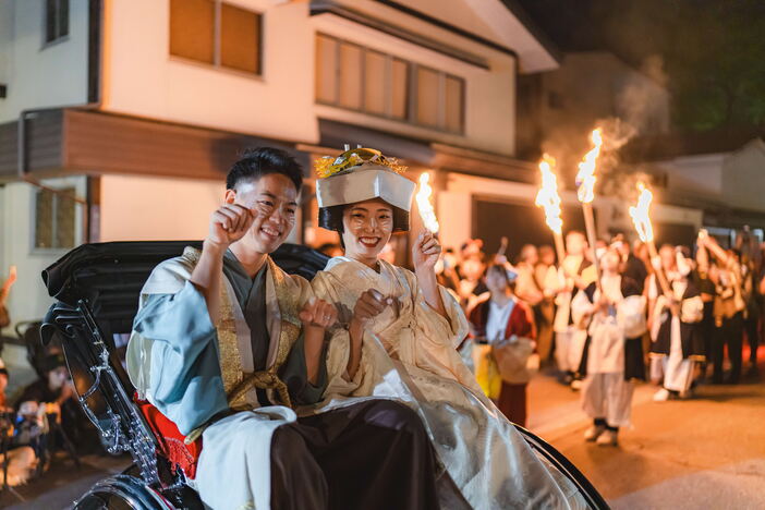 飛騨古川「きつね火まつり」（2025年）