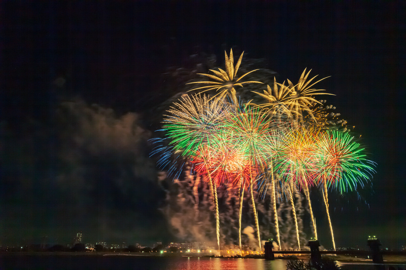 大玉70連発！2025年の「調布花火」チケット、会場、最新情報