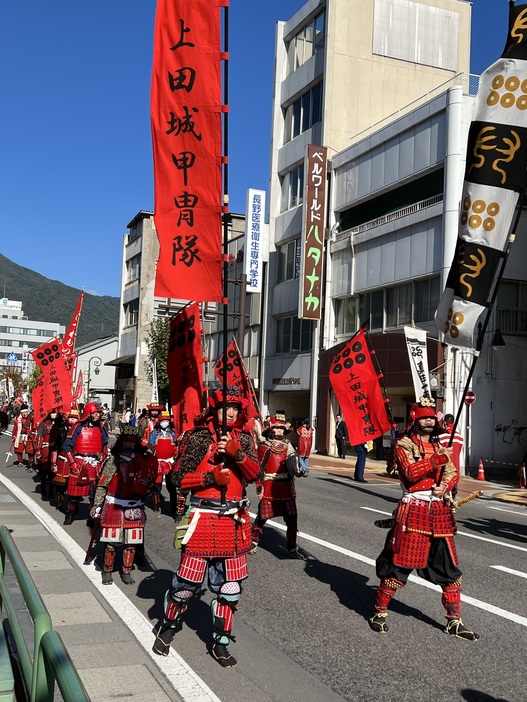 上田市誕生20周年記念　第43回上田真田まつり（2025年)