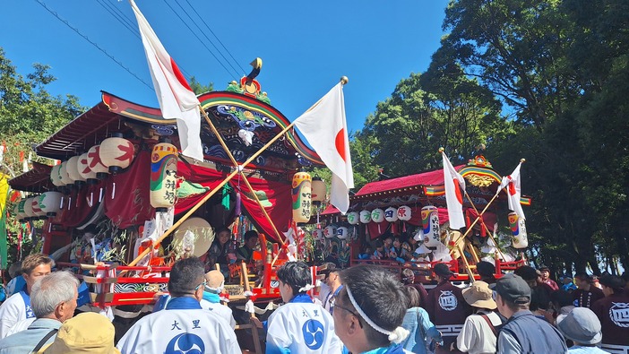 大里八幡神社秋祭り（2025）